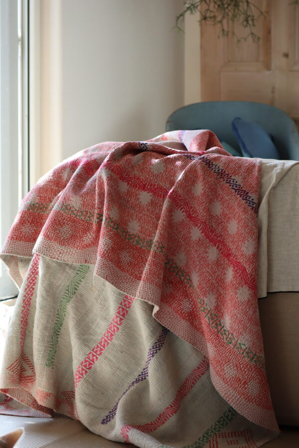 Vintage kantha / V14 - 画像 (3)