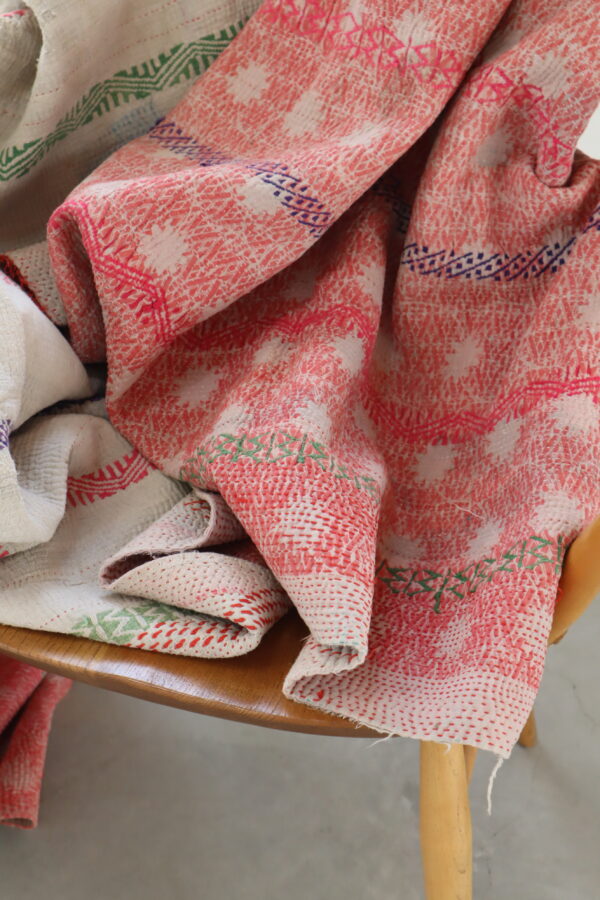 Vintage kantha / V14 - 画像 (8)