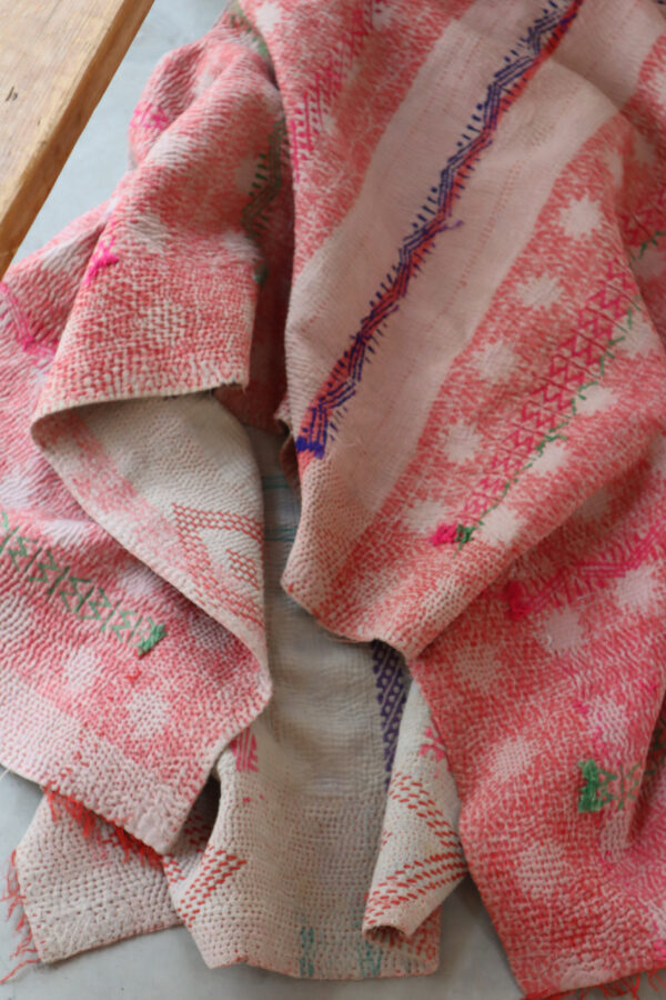 Vintage kantha / V14 - 画像 (9)