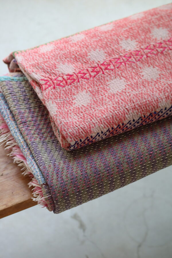 Vintage kantha / V15 - 画像 (4)
