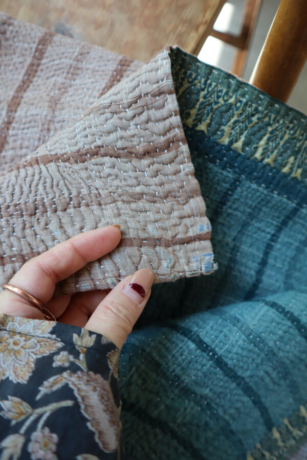 Vintage kantha / V 20 - 画像 (9)