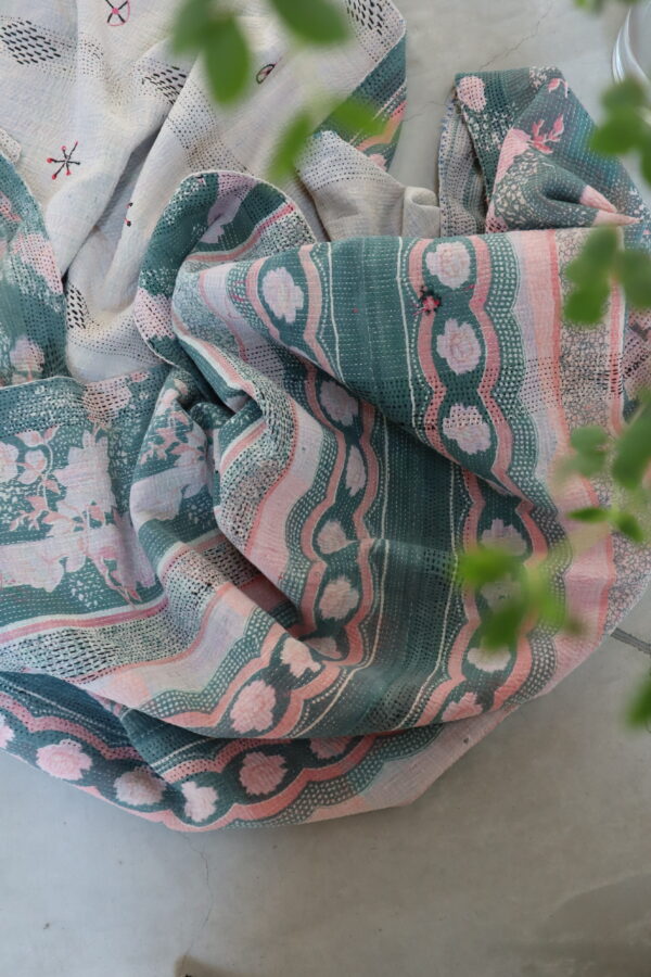 Vintage kantha / V 21 - 画像 (4)