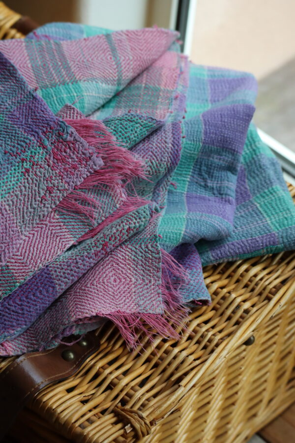 Vintage kantha / V 25 - 画像 (4)