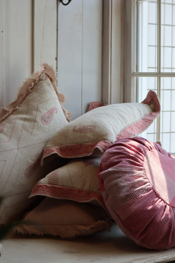 Old Kantha Cushion / G 09 - 画像 (10)