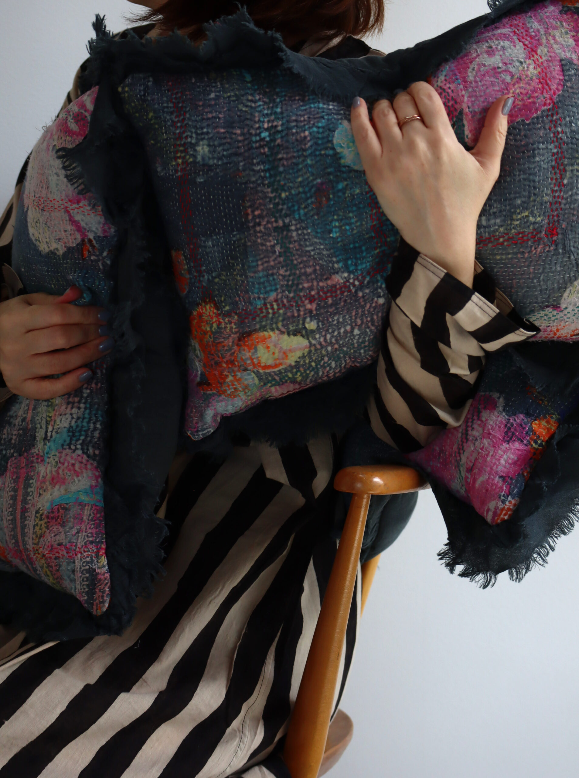 Kantha Cushion / G11 - 画像 (2)