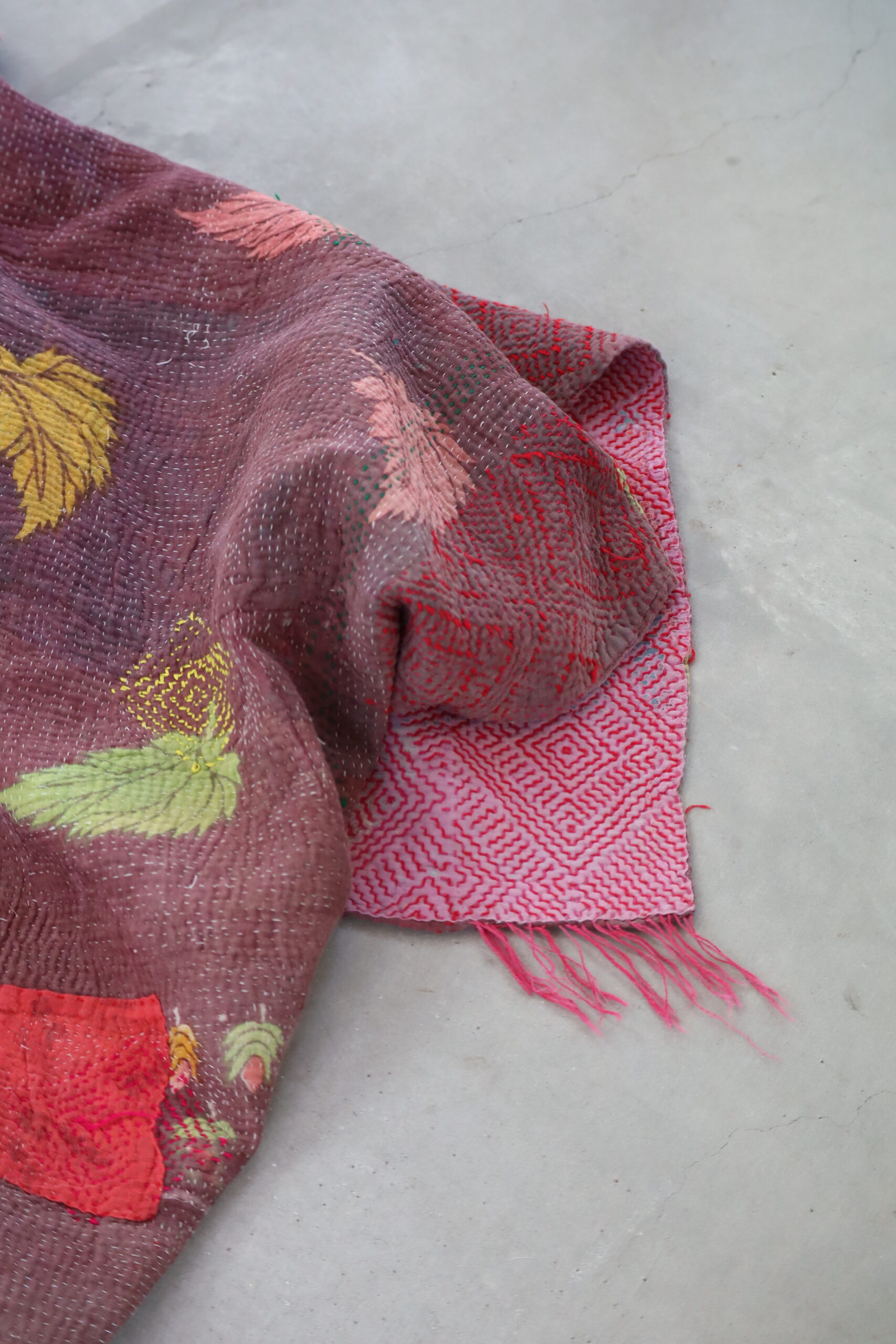 Vintage kantha / V 32 - 画像 (10)