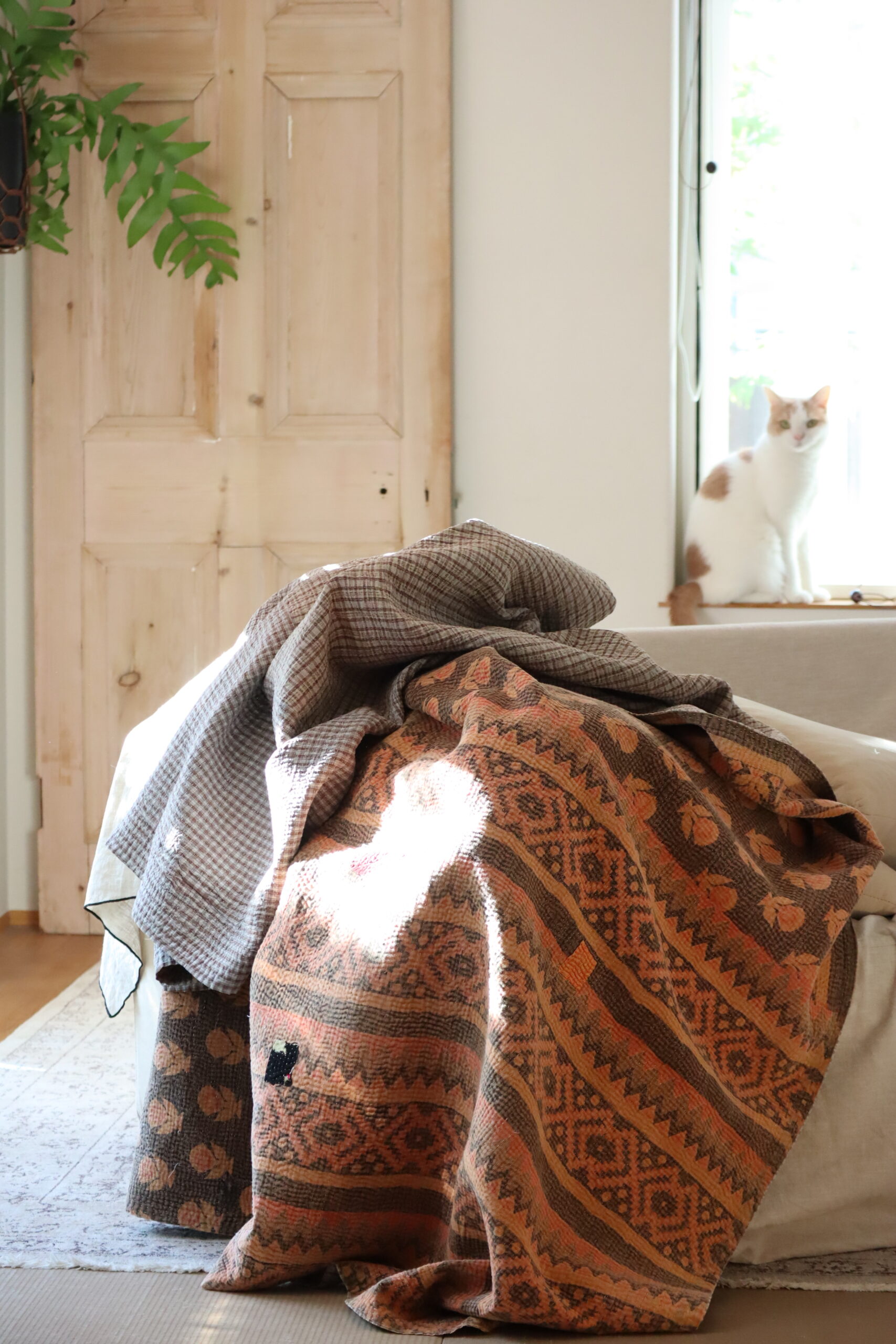 Vintage kantha / V 31 - 画像 (6)