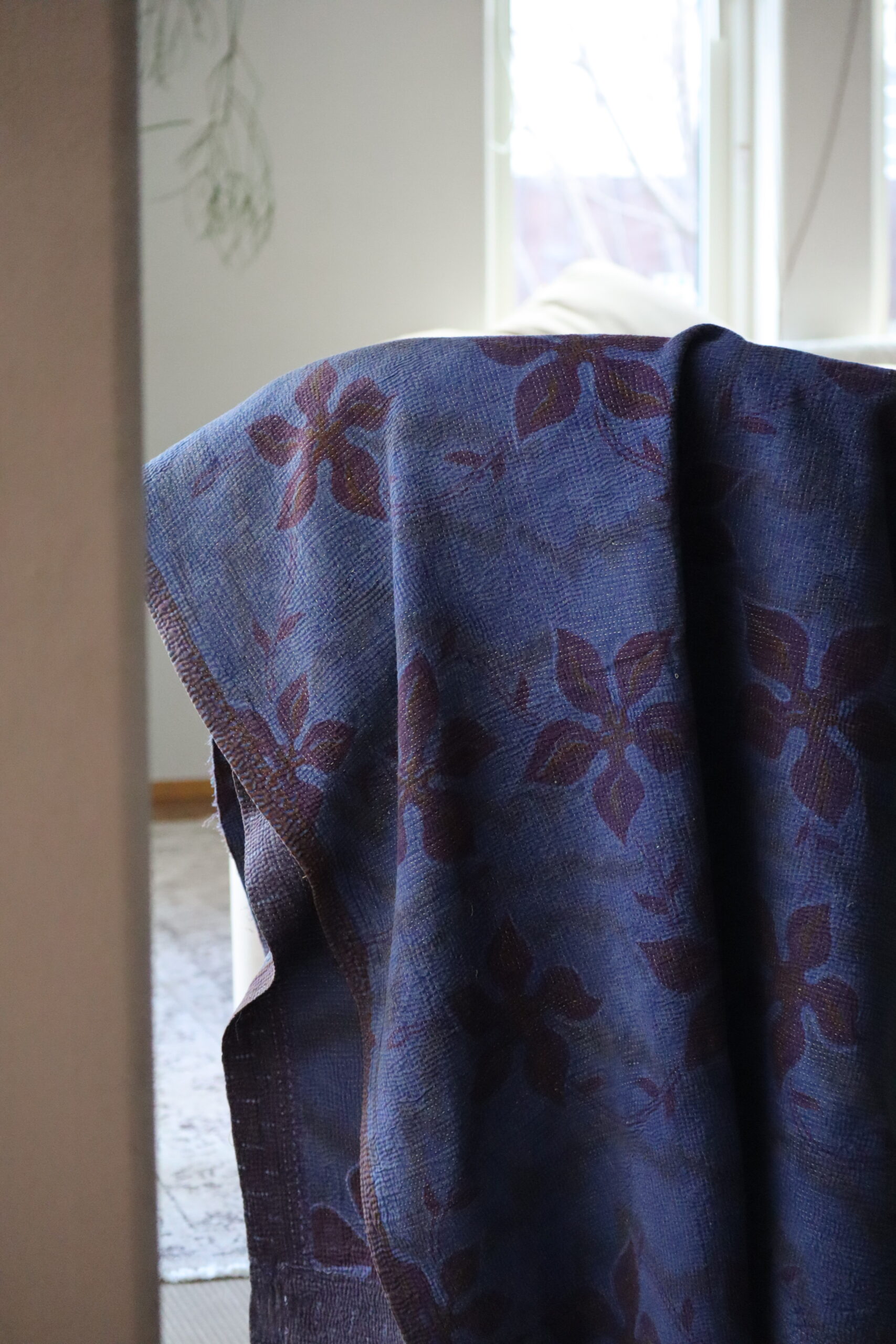 Vintage kantha / V 40 - 画像 (8)
