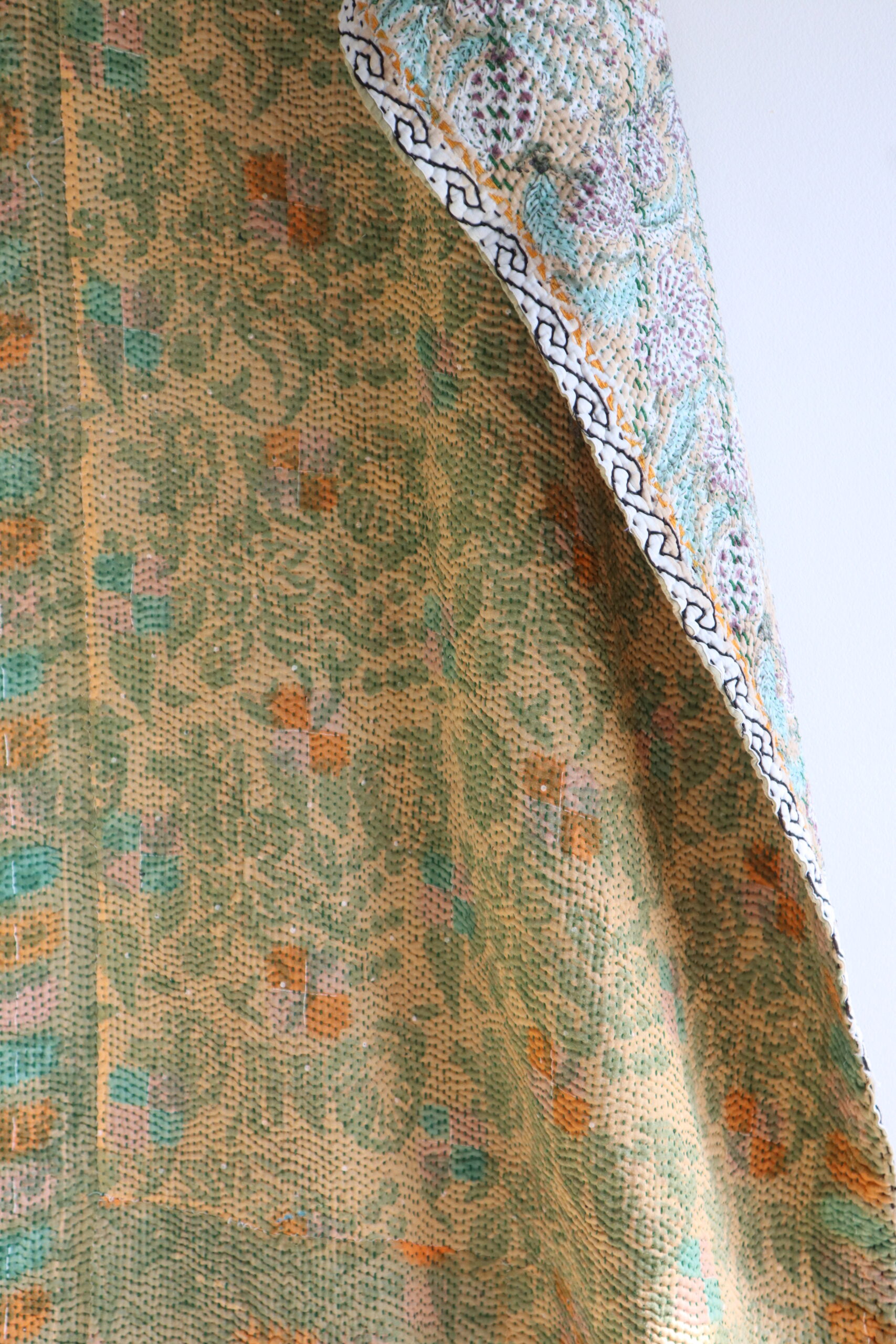Vintage kantha / V 45 - 画像 (4)