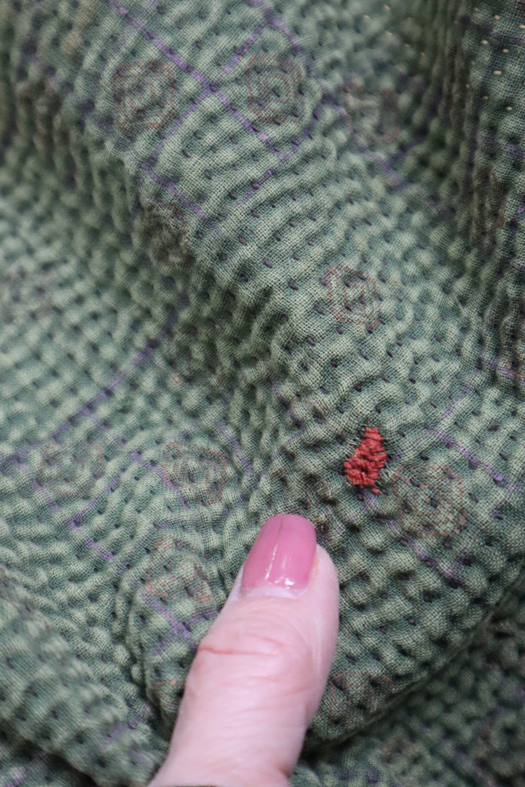 Vintage kantha / V 43 - 画像 (3)