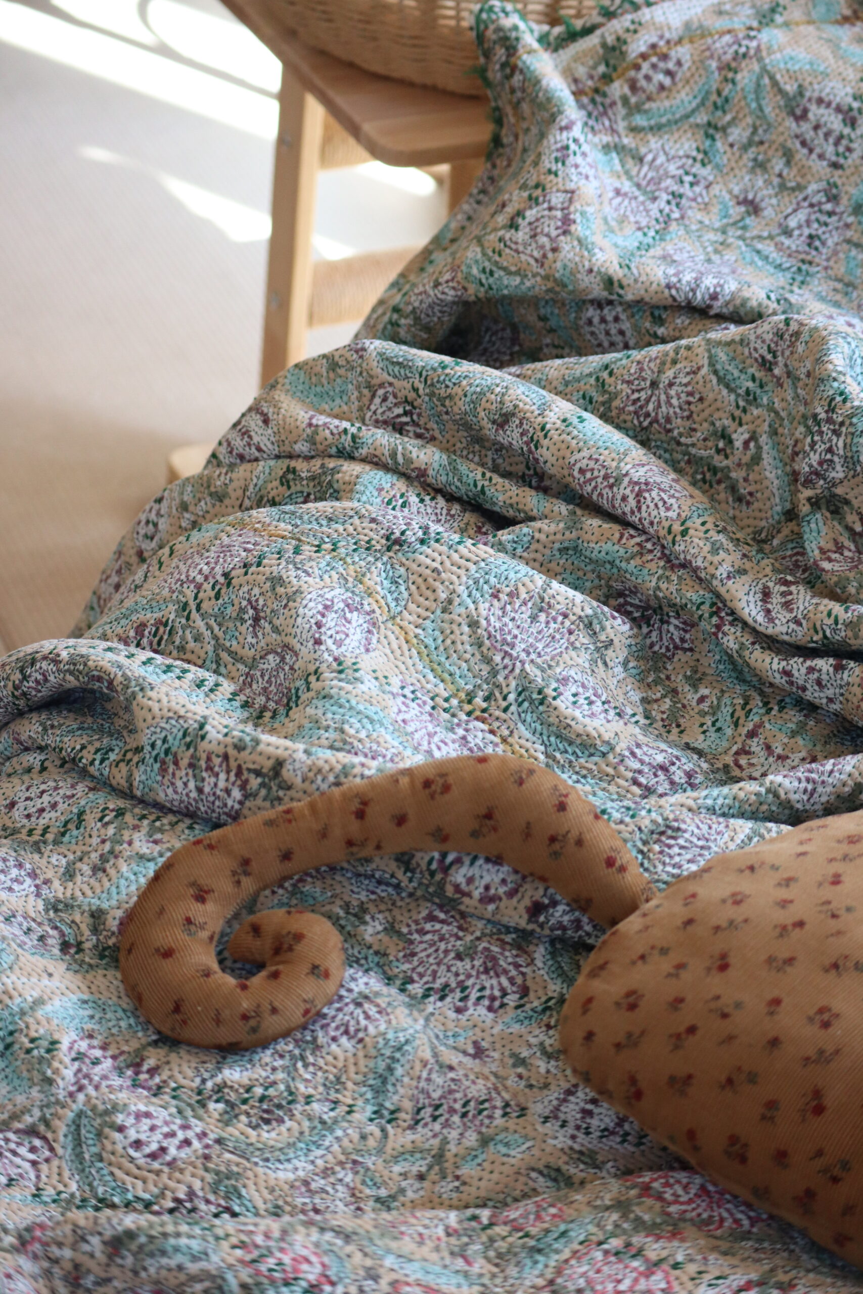 Vintage kantha / V 45 - 画像 (5)