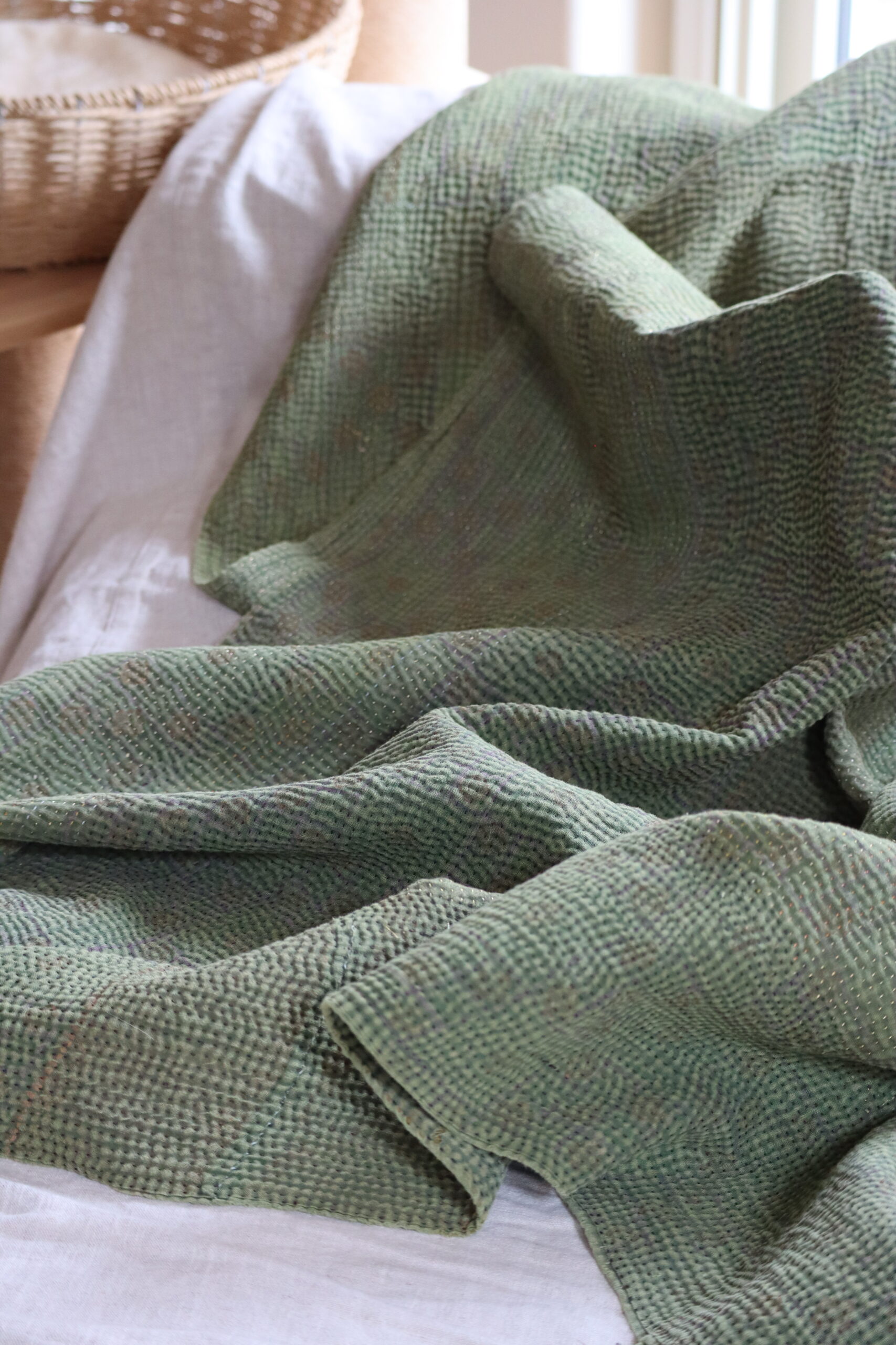 Vintage kantha / V 43 - 画像 (5)