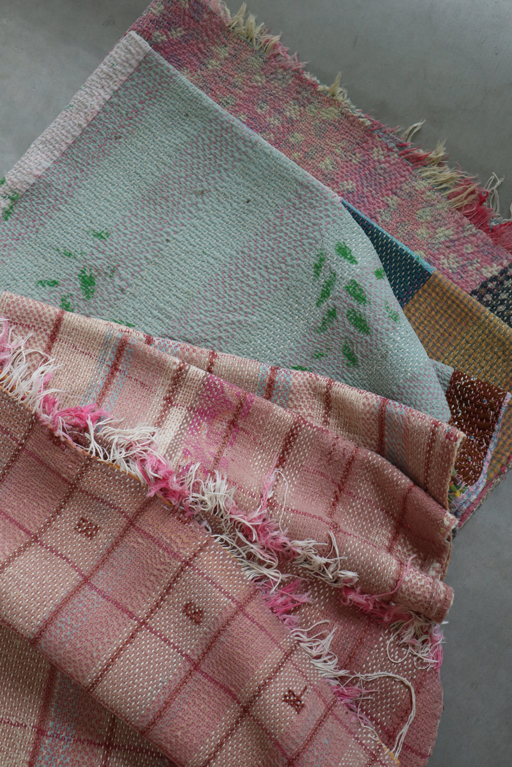 Vintage kantha / V 47 - 画像 (2)