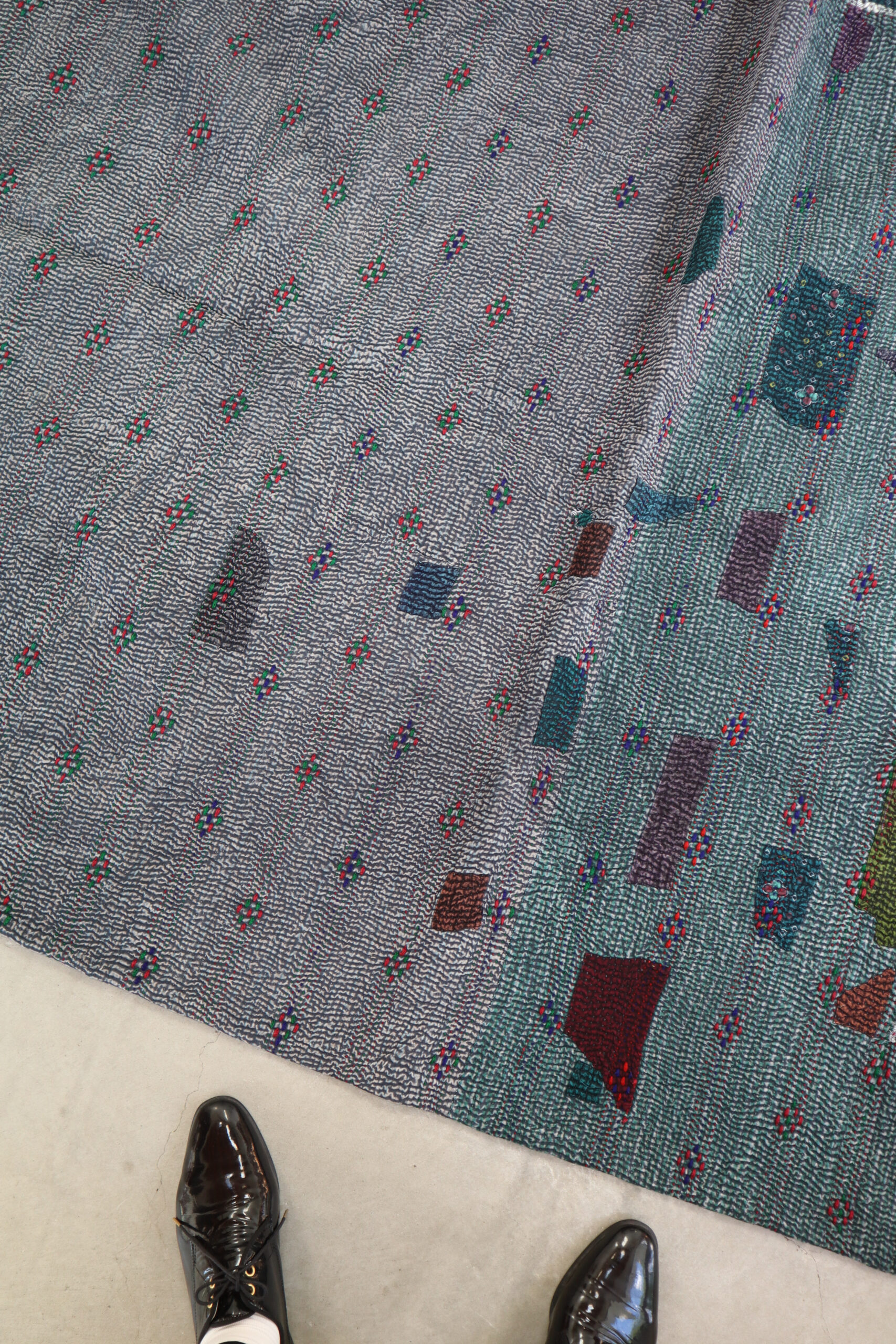 Vintage kantha / V 58 - 画像 (9)
