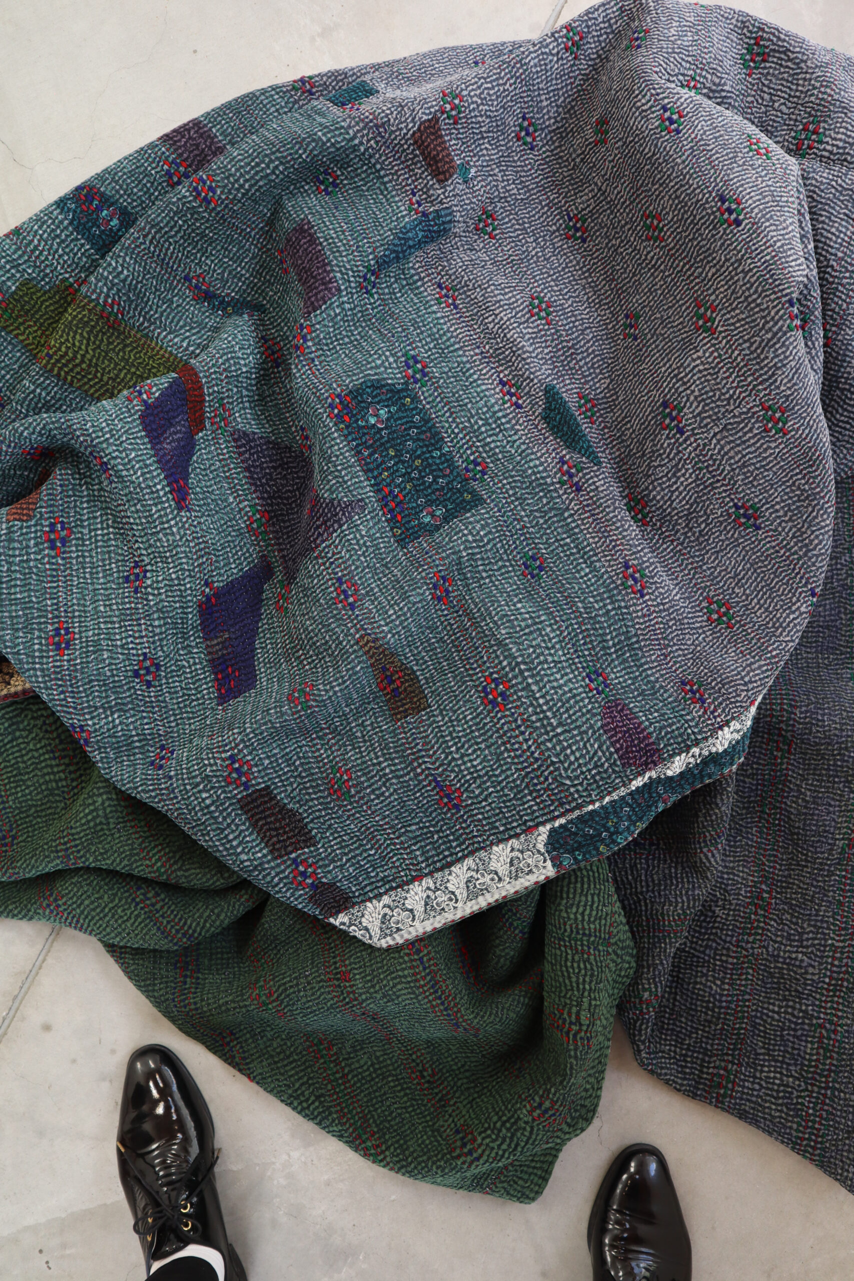 Vintage kantha / V 58 - 画像 (3)
