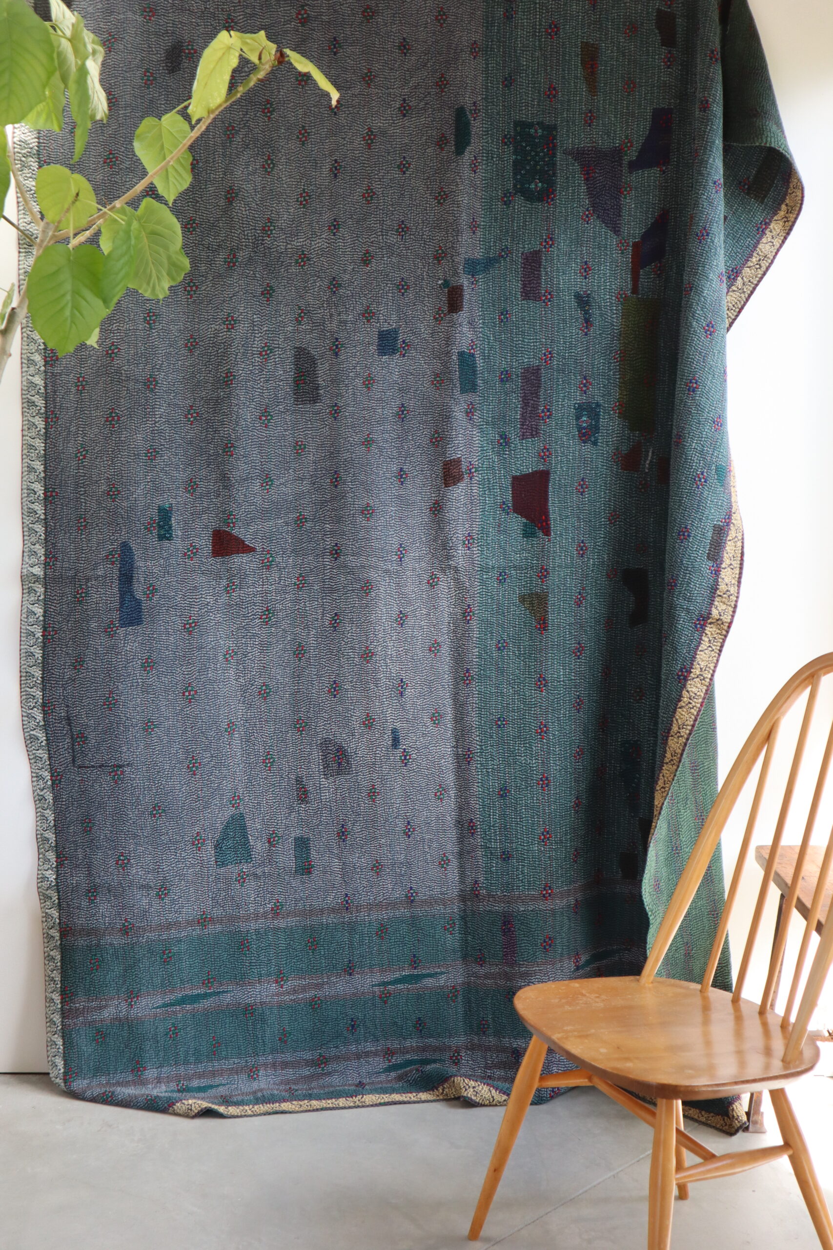 Vintage kantha / V 58 - 画像 (8)