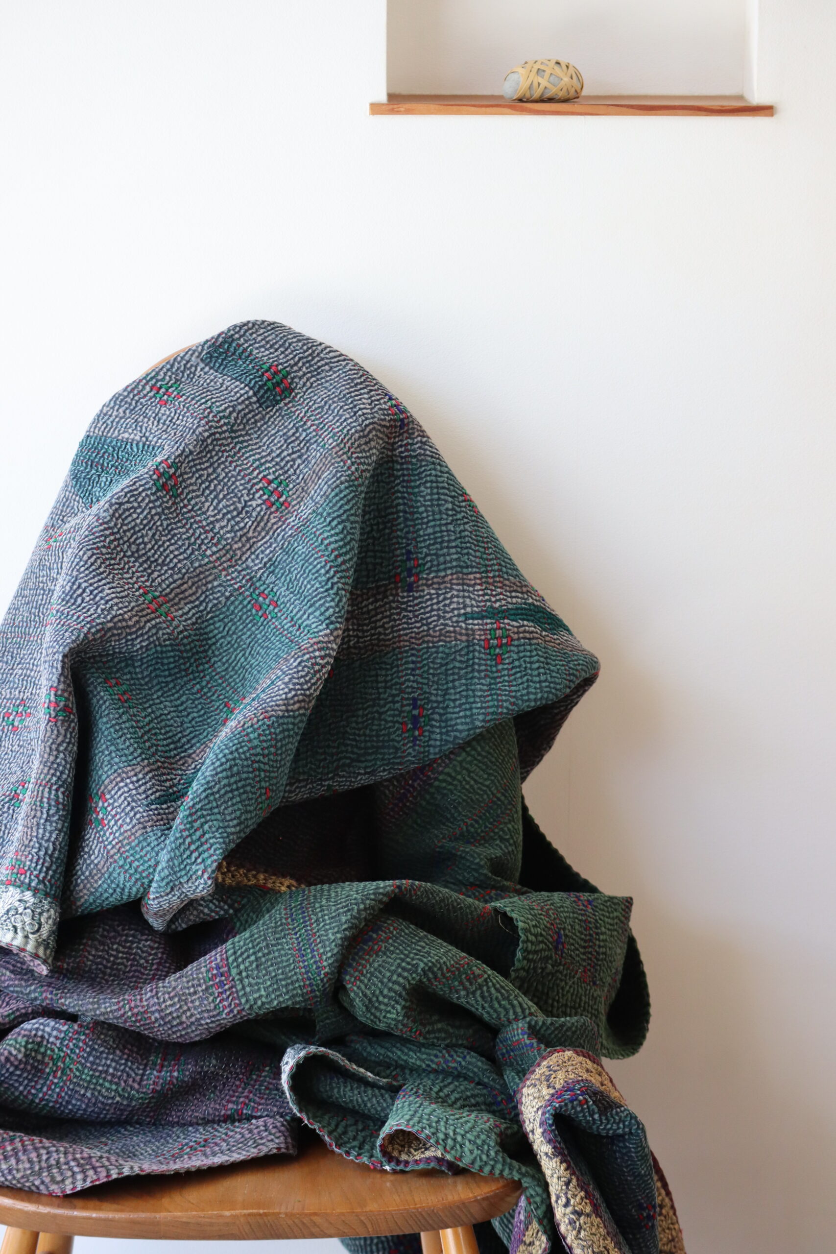 Vintage kantha / V 58 - 画像 (6)