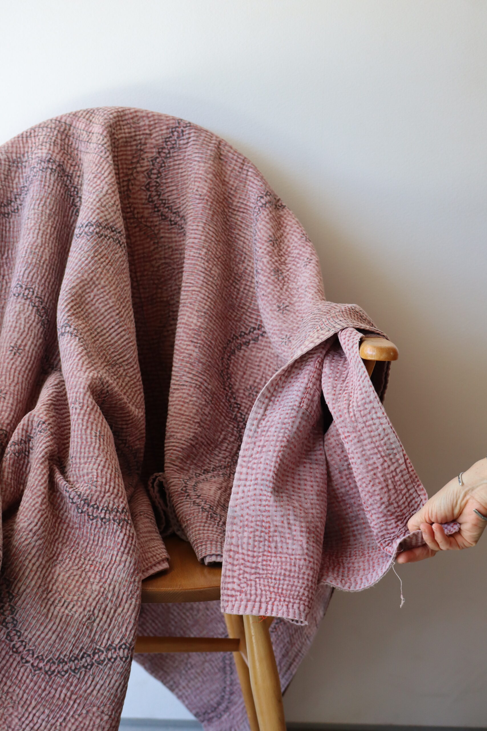 Vintage kantha / V 59 - 画像 (5)