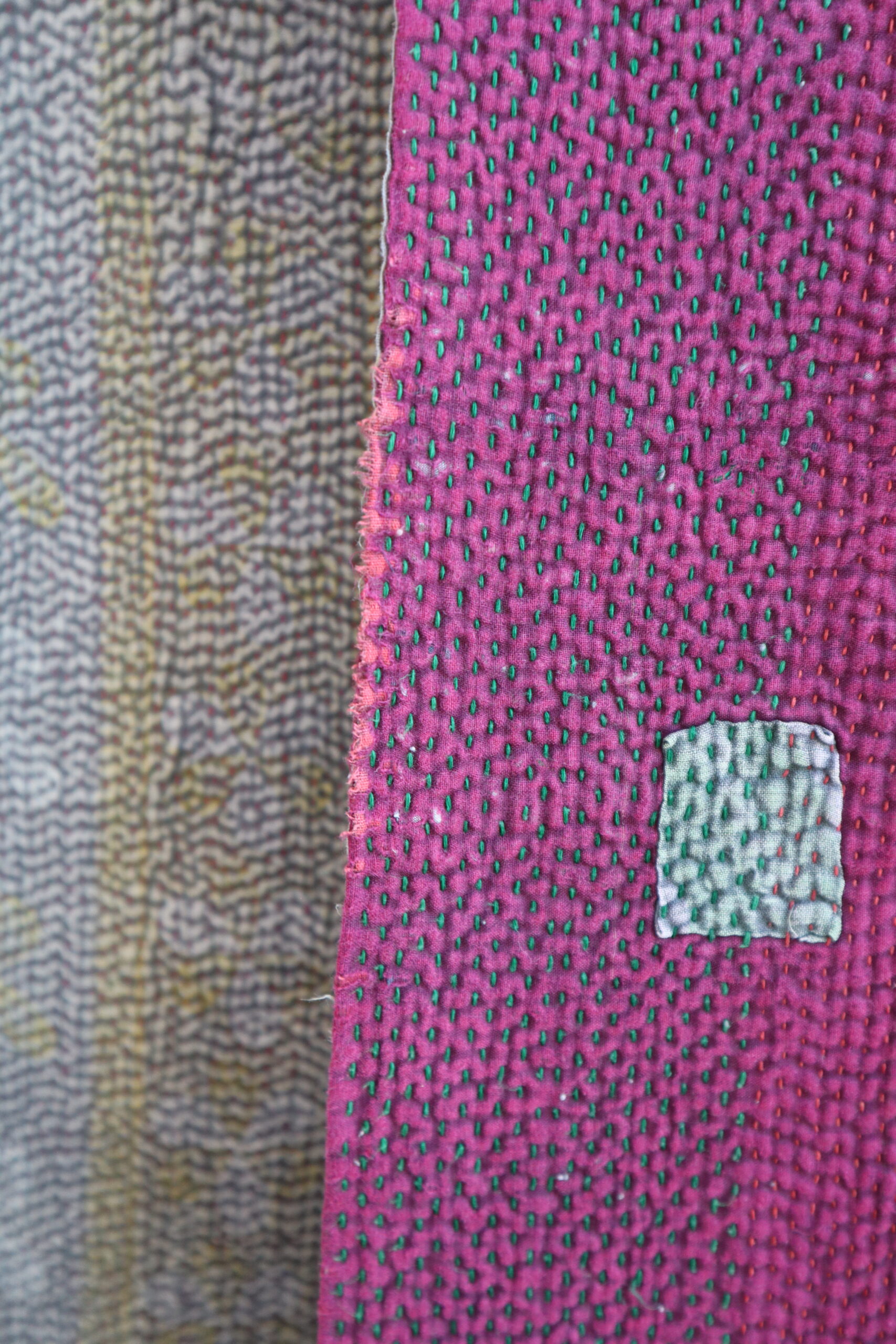 Vintage kantha / V 60 - 画像 (7)